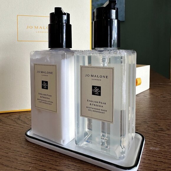 NEW！NWT！Jo Malone Hand & Body Care Collection -English Pear & Freesia Luxury Set - Picture 3 of 6